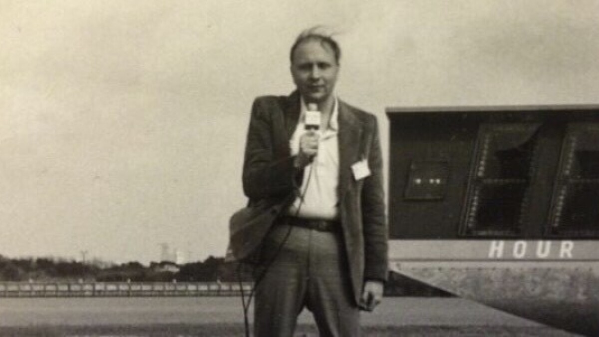 Returning to the scene of the Challenger explosion, with a NH